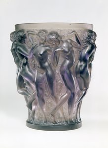 ラリック作バカンテスの花瓶、1902年頃